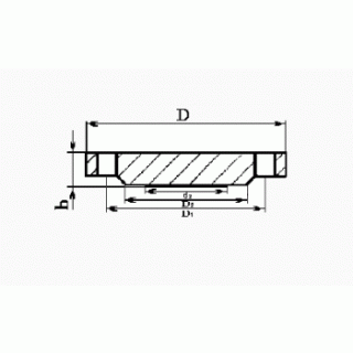 Фланцевая стальная заглушка - фото - 2